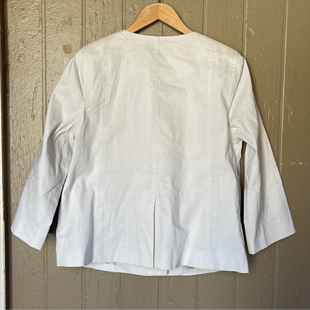 Eileen Fisher Women's Zip-Up 3/4 sleeve Jacket size M - Picture 2 of 7